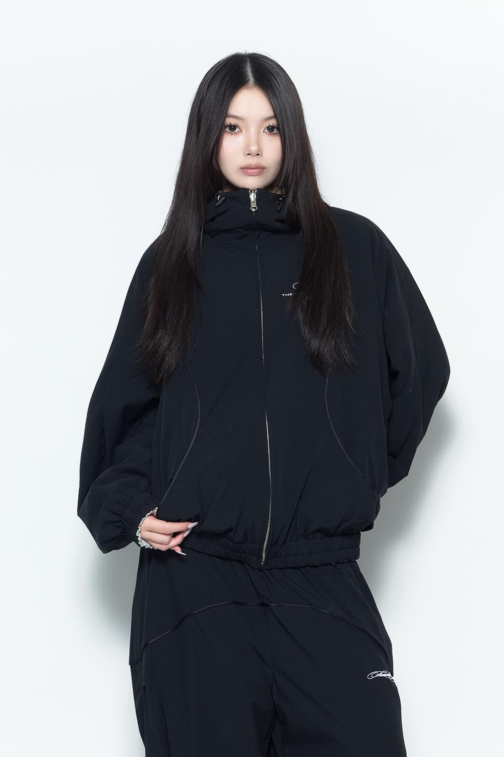 S flip nylon jacket