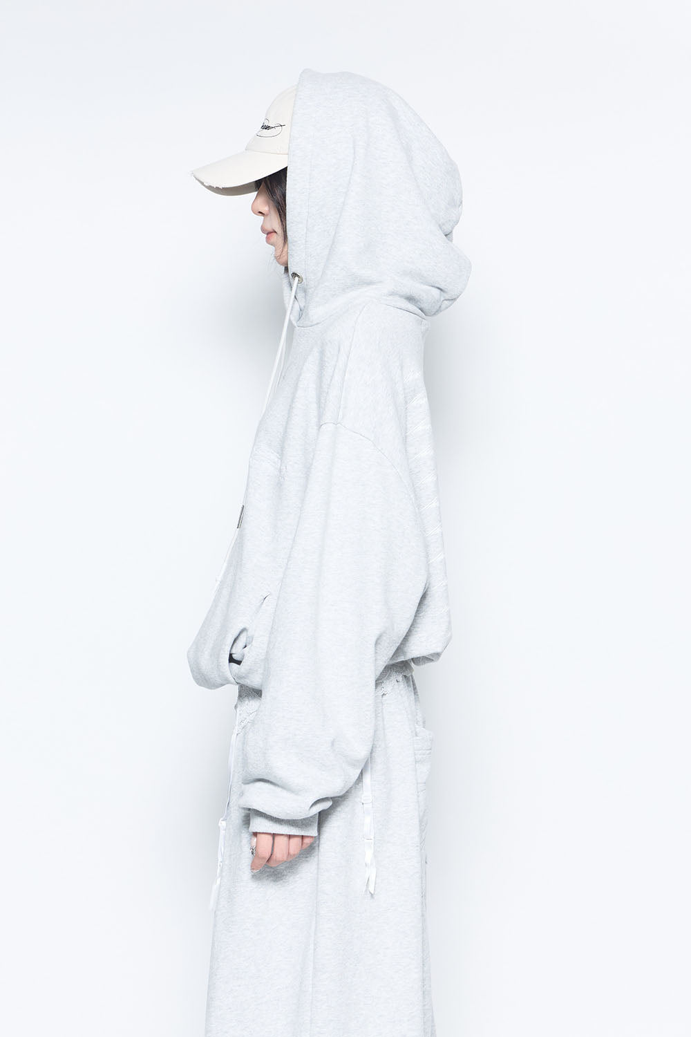 S logo pullover hoodie