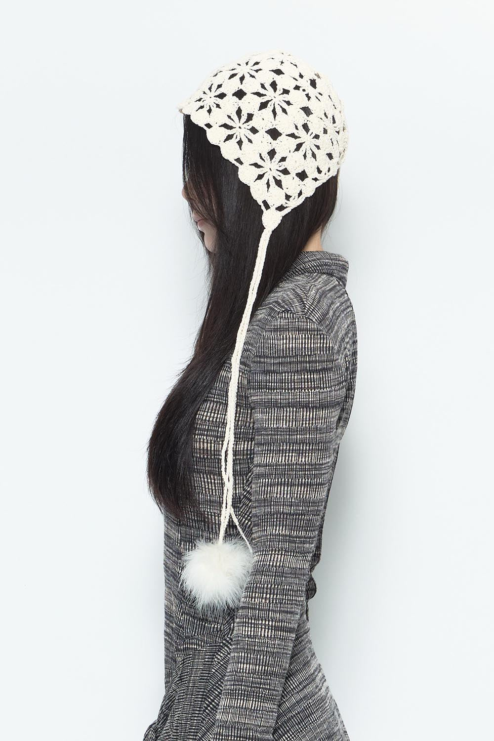 S crochet beanie