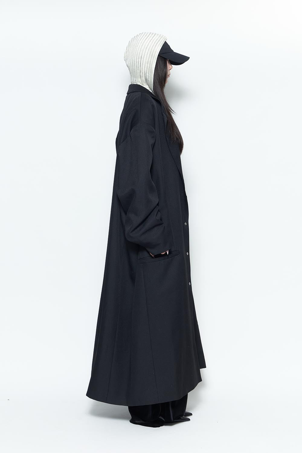 S maxi tailored coat