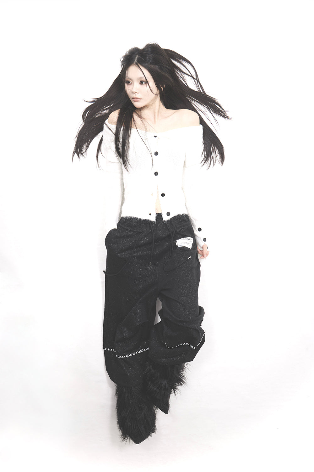 S double drawstring pants