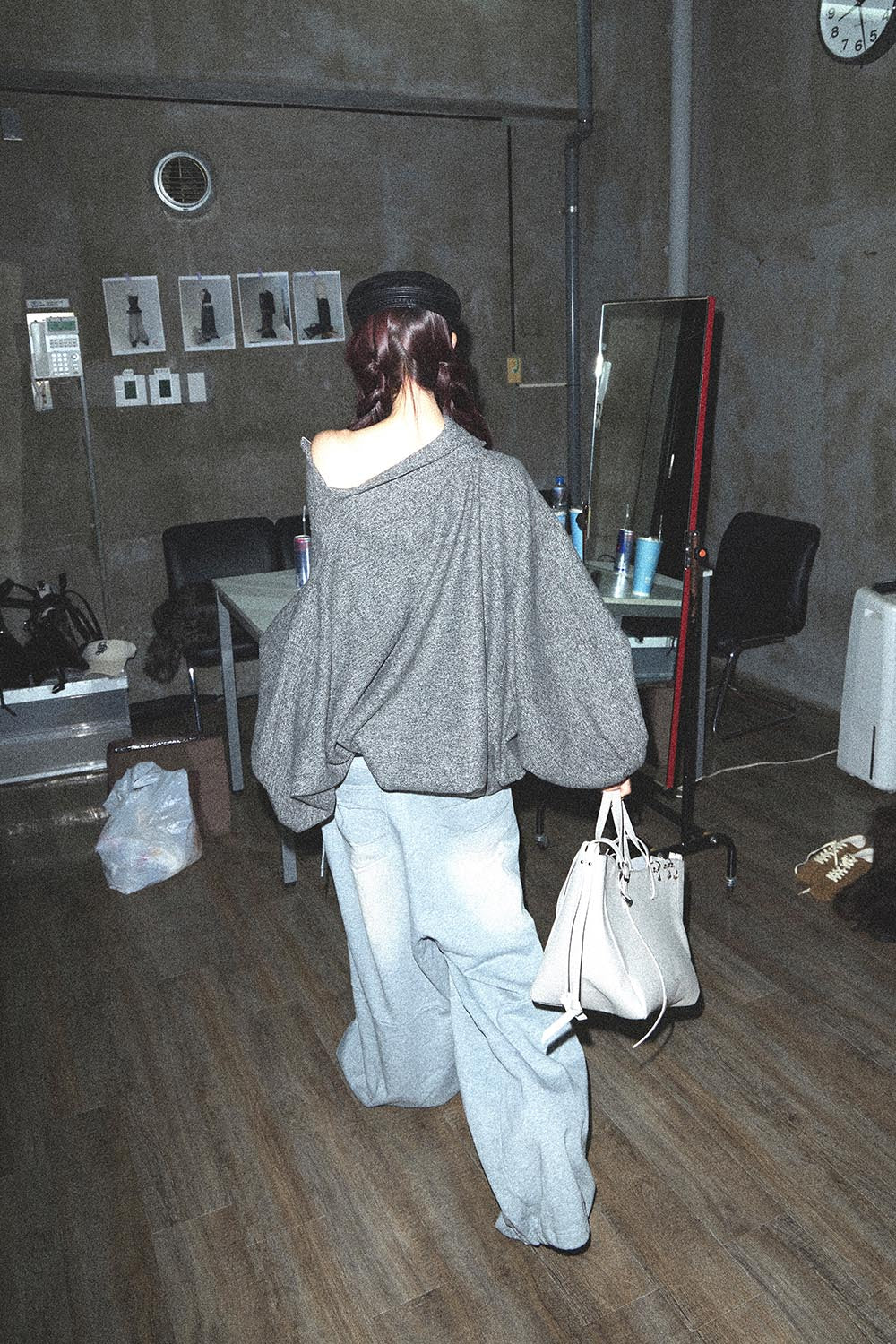 S over tweed zip jacket