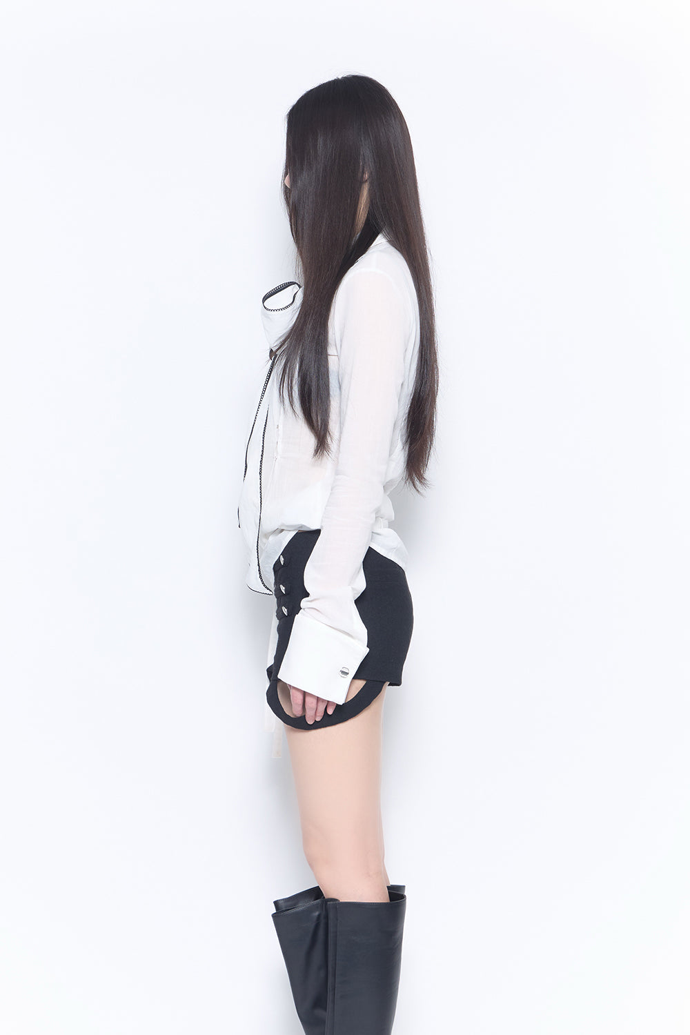 bowtie shirt dress mini