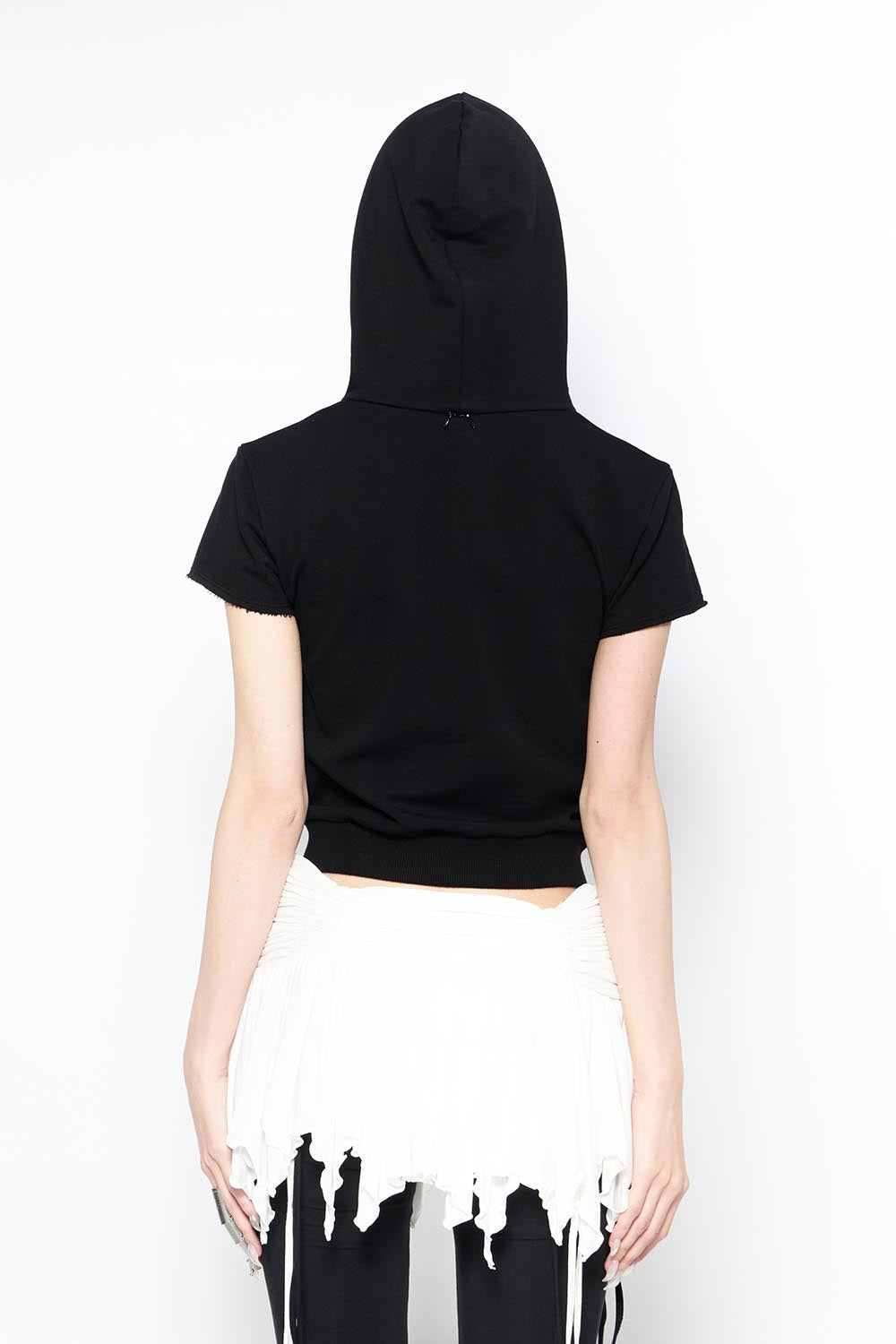 theredthread S blur symbol hoodie ホワイト THEREDTHREAD / ザレッドスレッド】S blur symbol hoodie