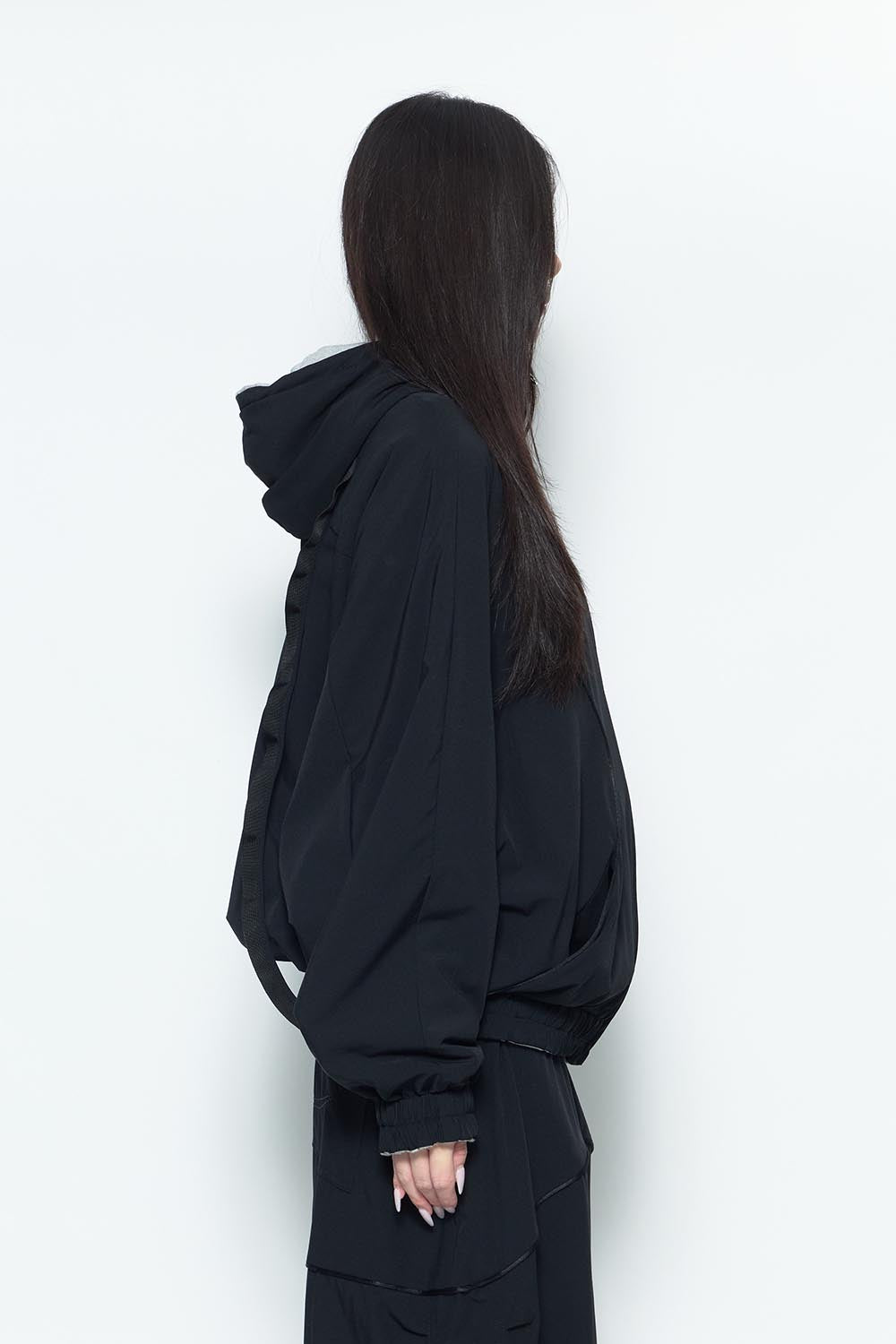 S flip nylon jacket