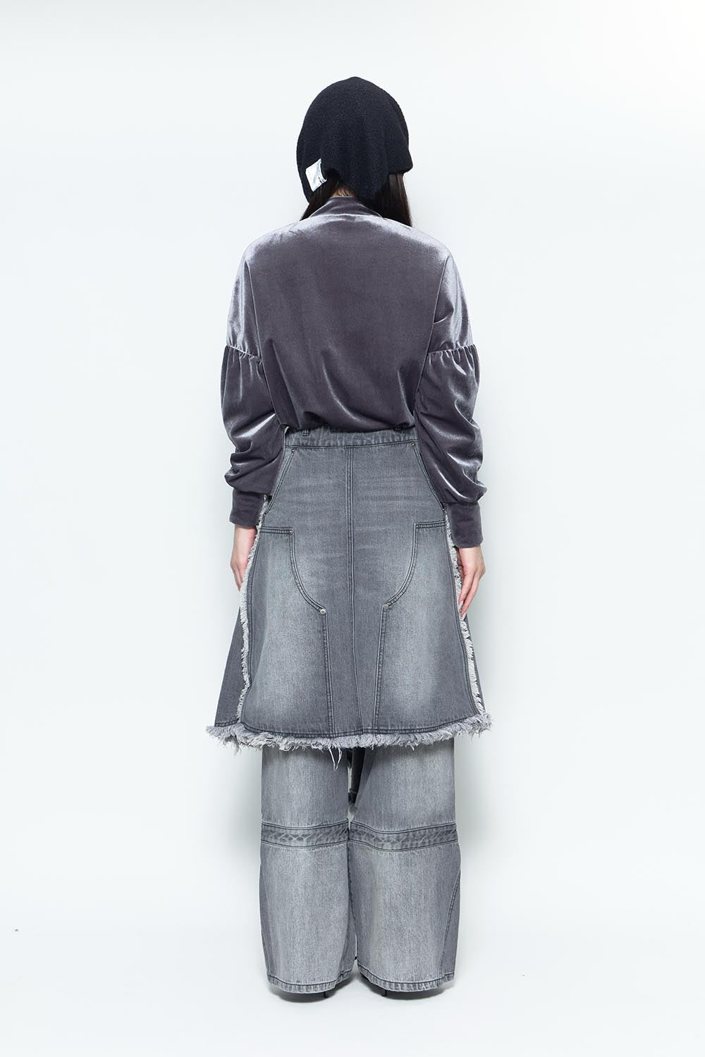S double knee pants heart