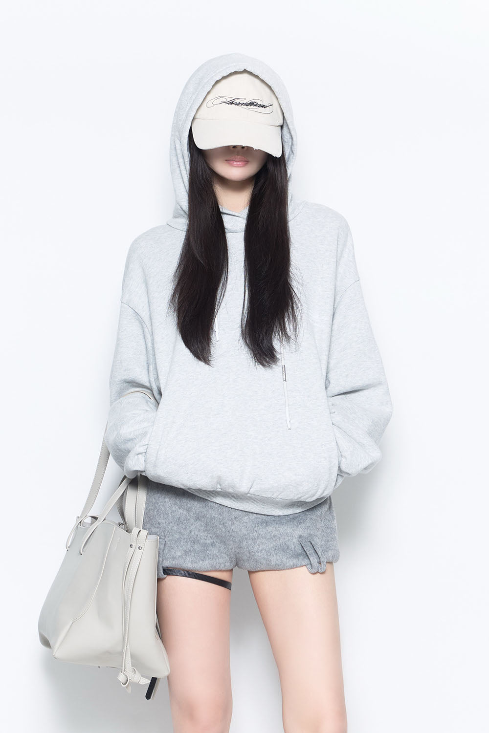 S logo pullover hoodie