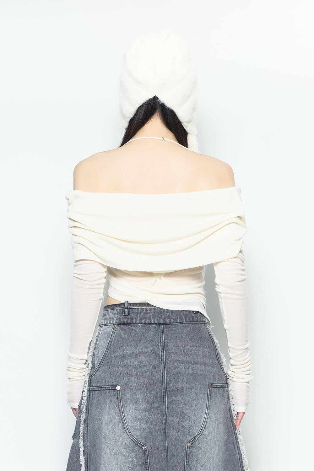 S strap off shoulder tops