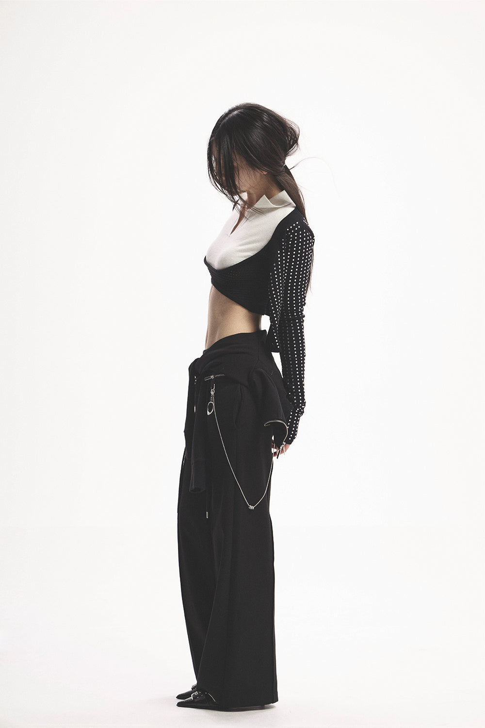 S chain jersey pants