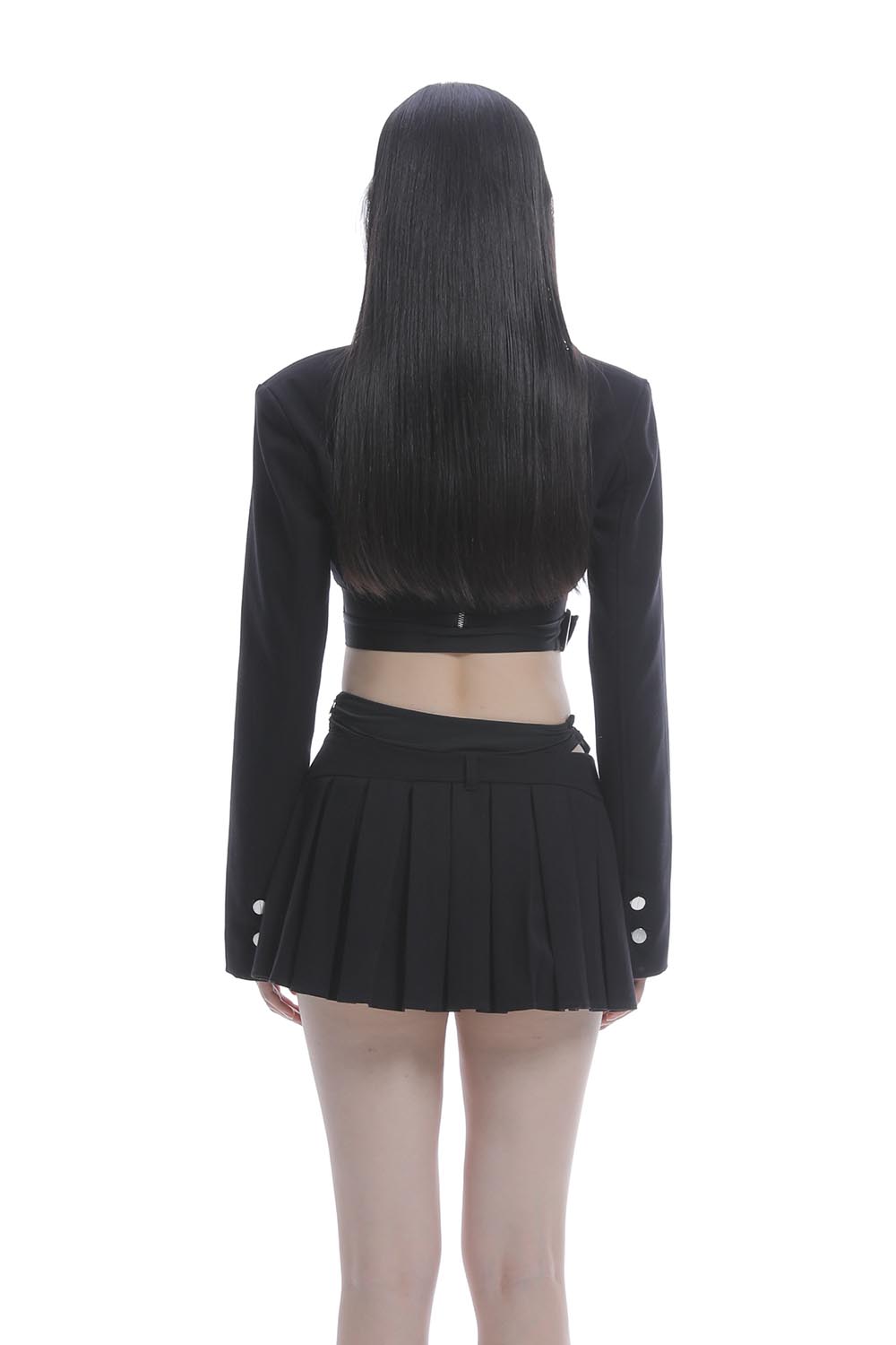 ジャケット・アウター theredthread S ring jacket cropped setup THEREDTHREAD / ザレッドスレッド】S ring jacket cropped