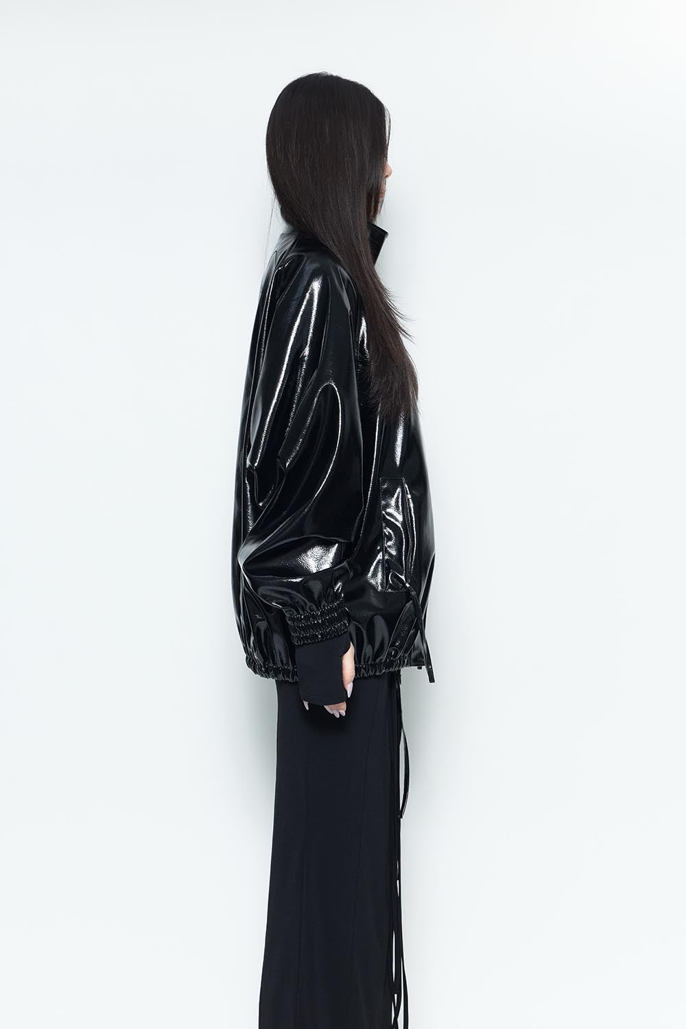 S overfit stitch jacket