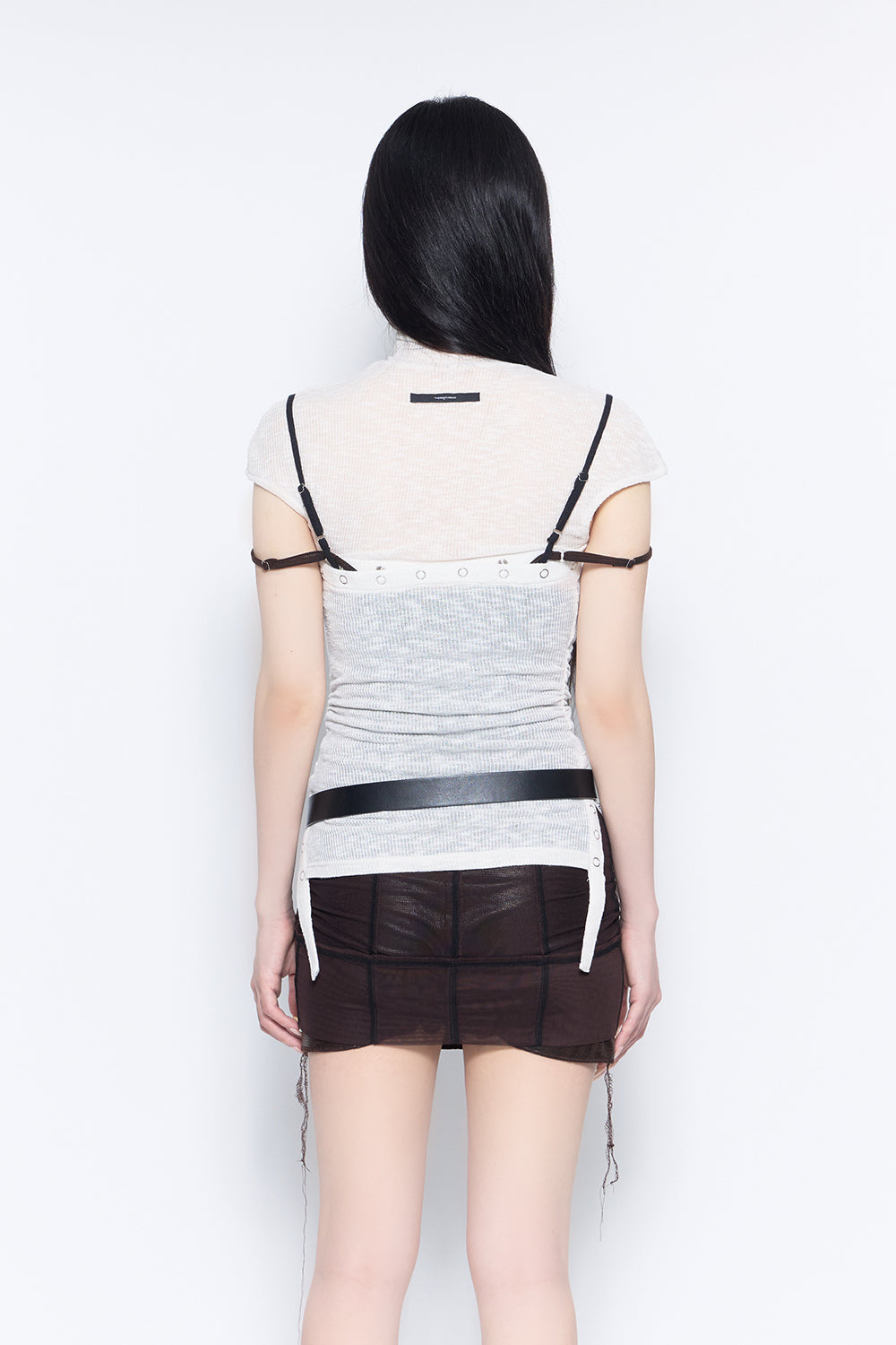 THEREDTHREAD / ザレッドスレッド】modular sheer tops