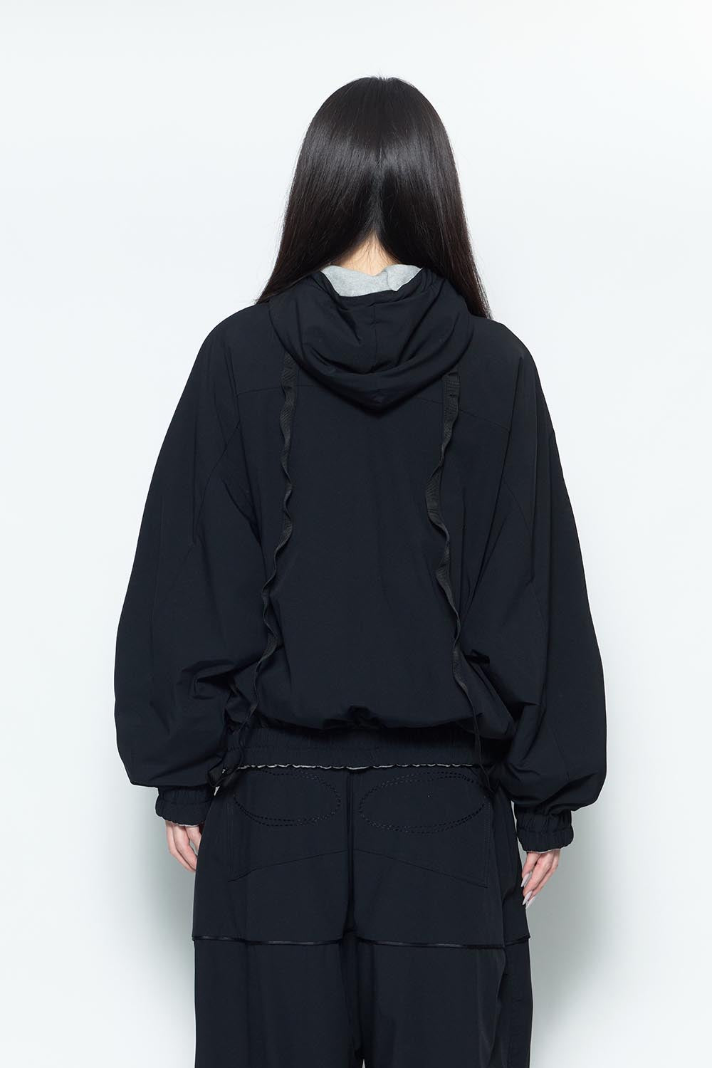 S flip nylon jacket