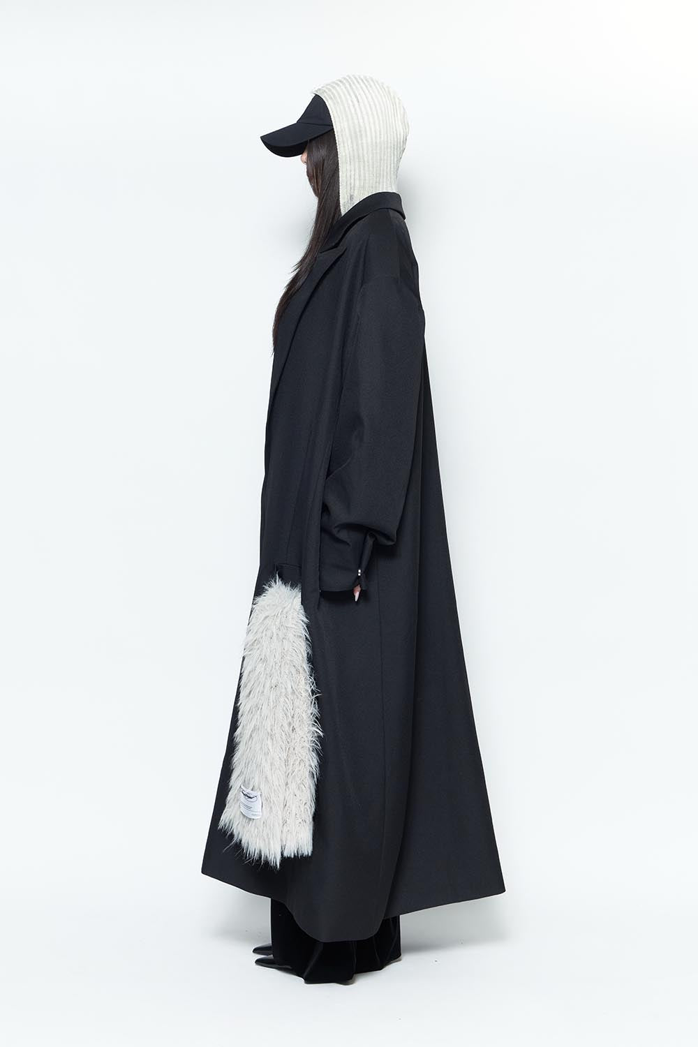 S maxi tailored coat