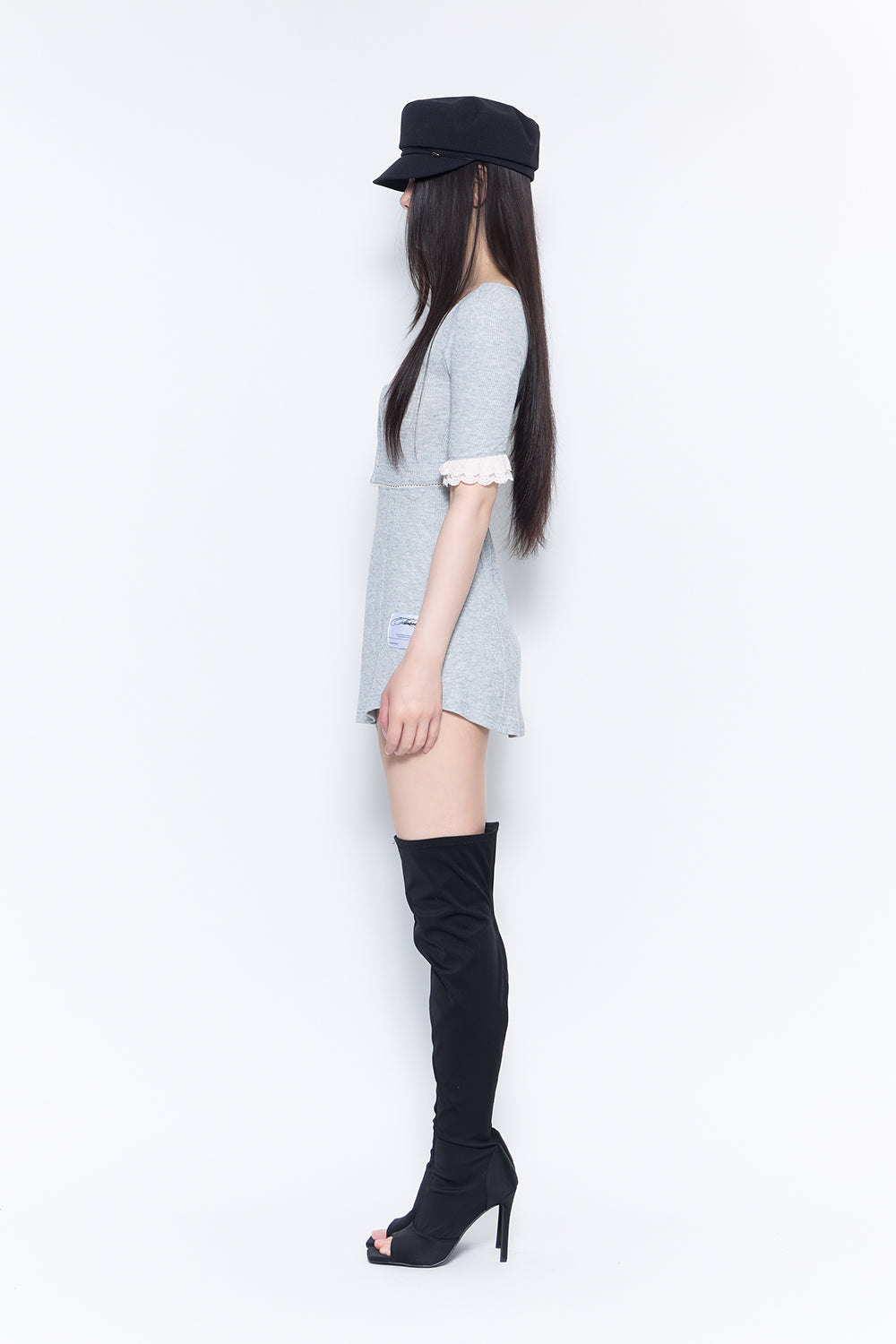 THEREDTHREAD / ザレッドスレッド】convertible laced dress mini