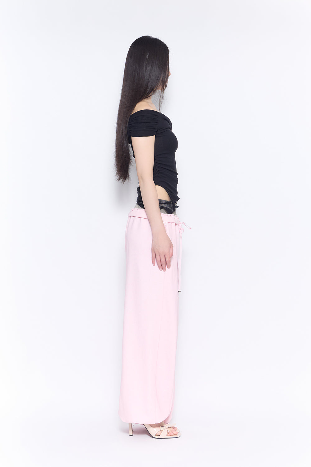 パンツ theredthread S embroidery ribbon pants パンツ theredthread S embroidery ribbon pants SCARLET / PANTS