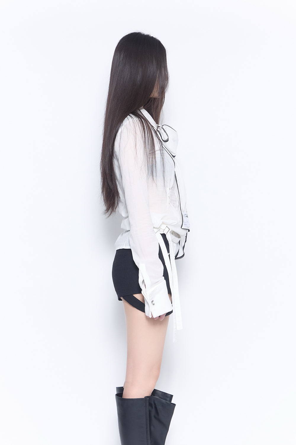 bowtie shirt dress mini