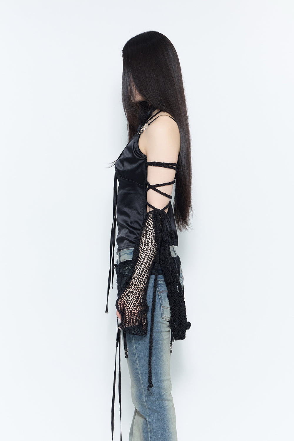 THEREDTHREAD】open sleeve set