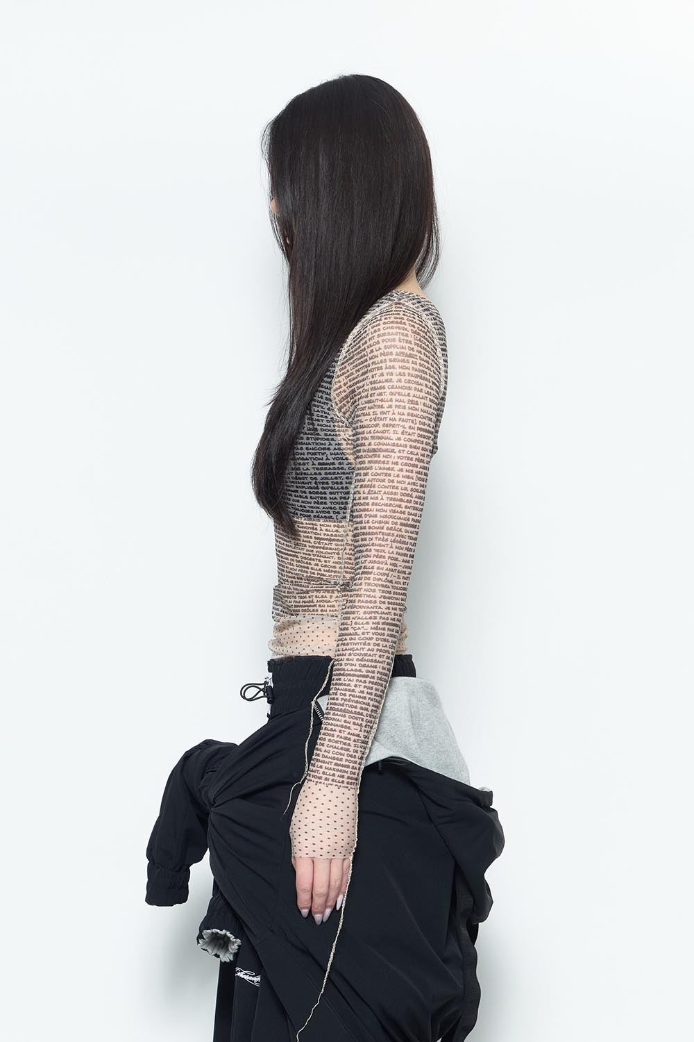 THEREDTHREAD / ザレッドスレッド】S letter tops tattoo