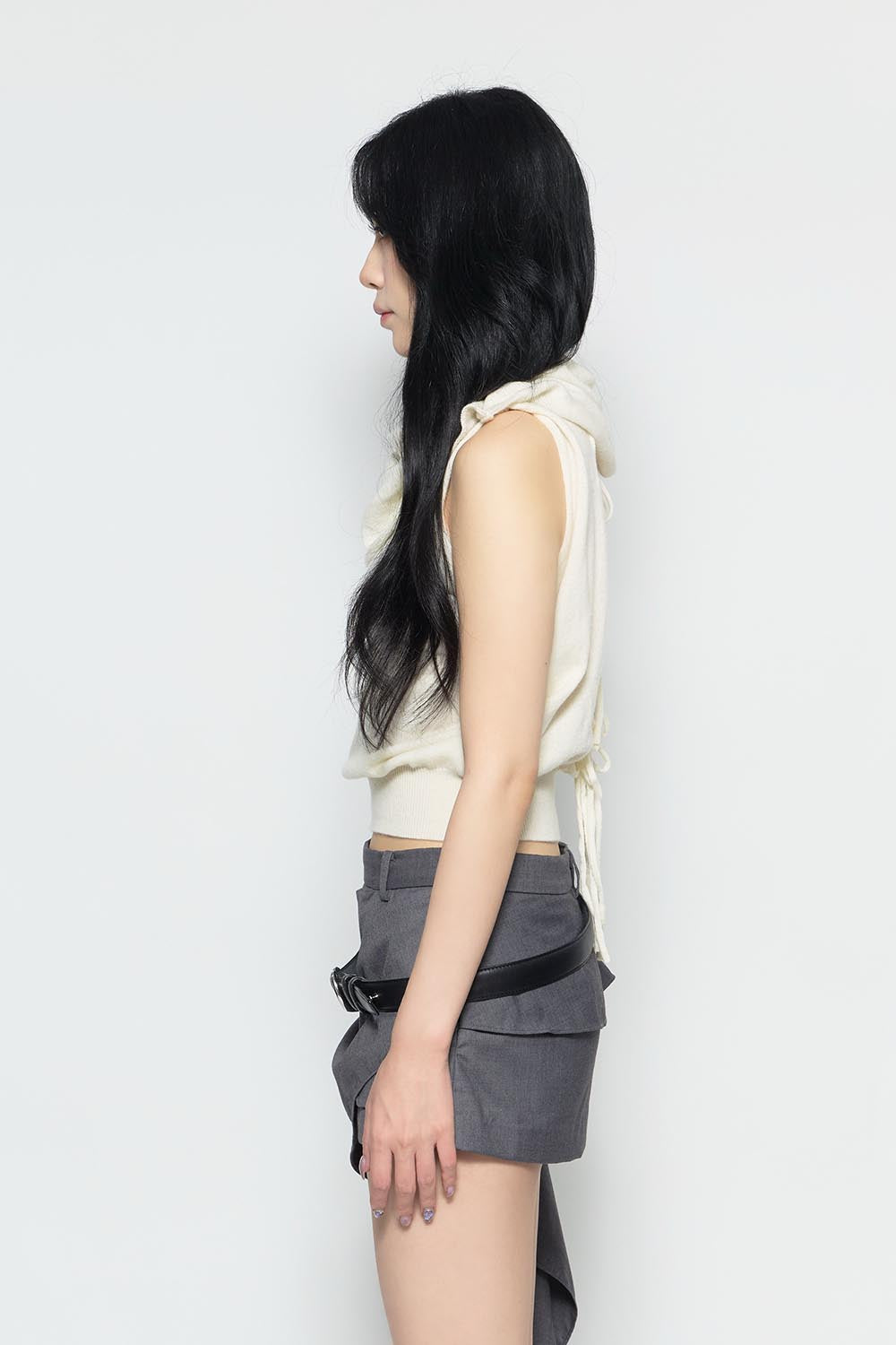 S backless knit tops