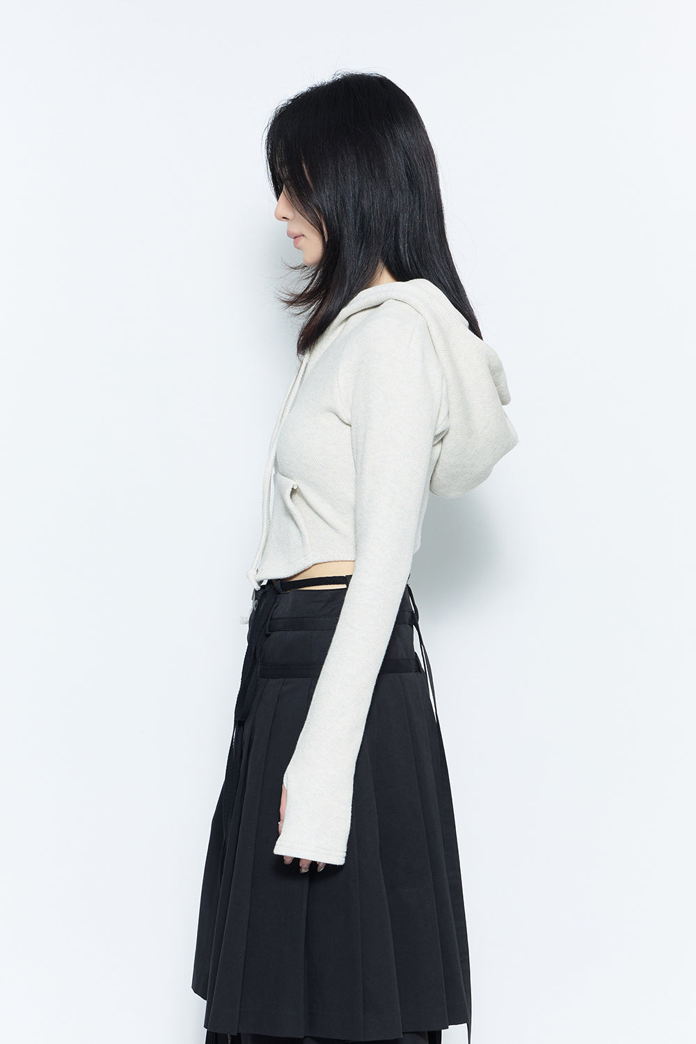 veiled hood hook tops
