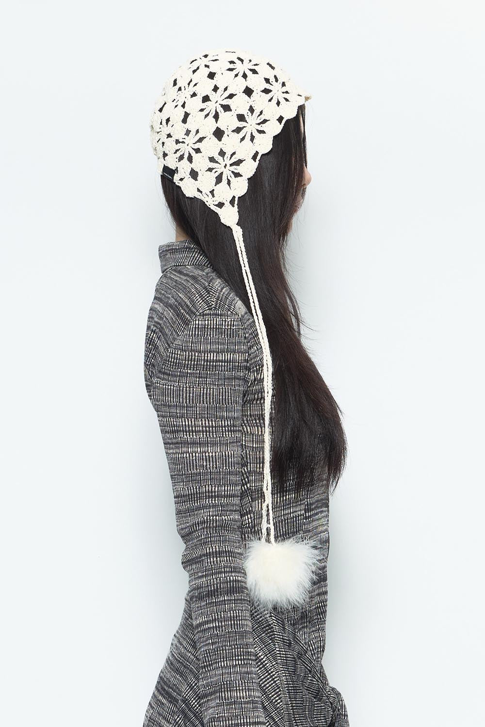 S crochet beanie
