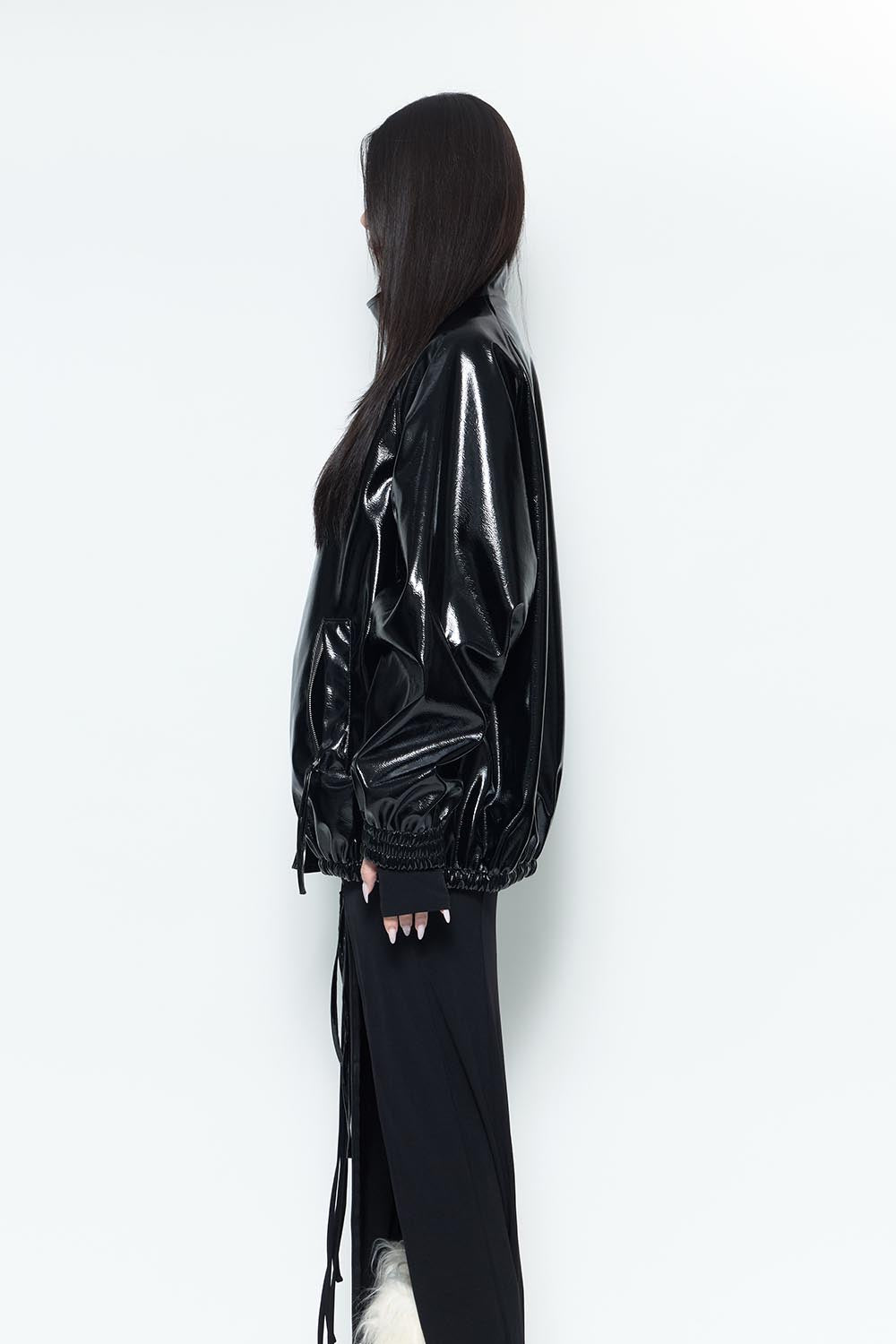 S overfit stitch jacket