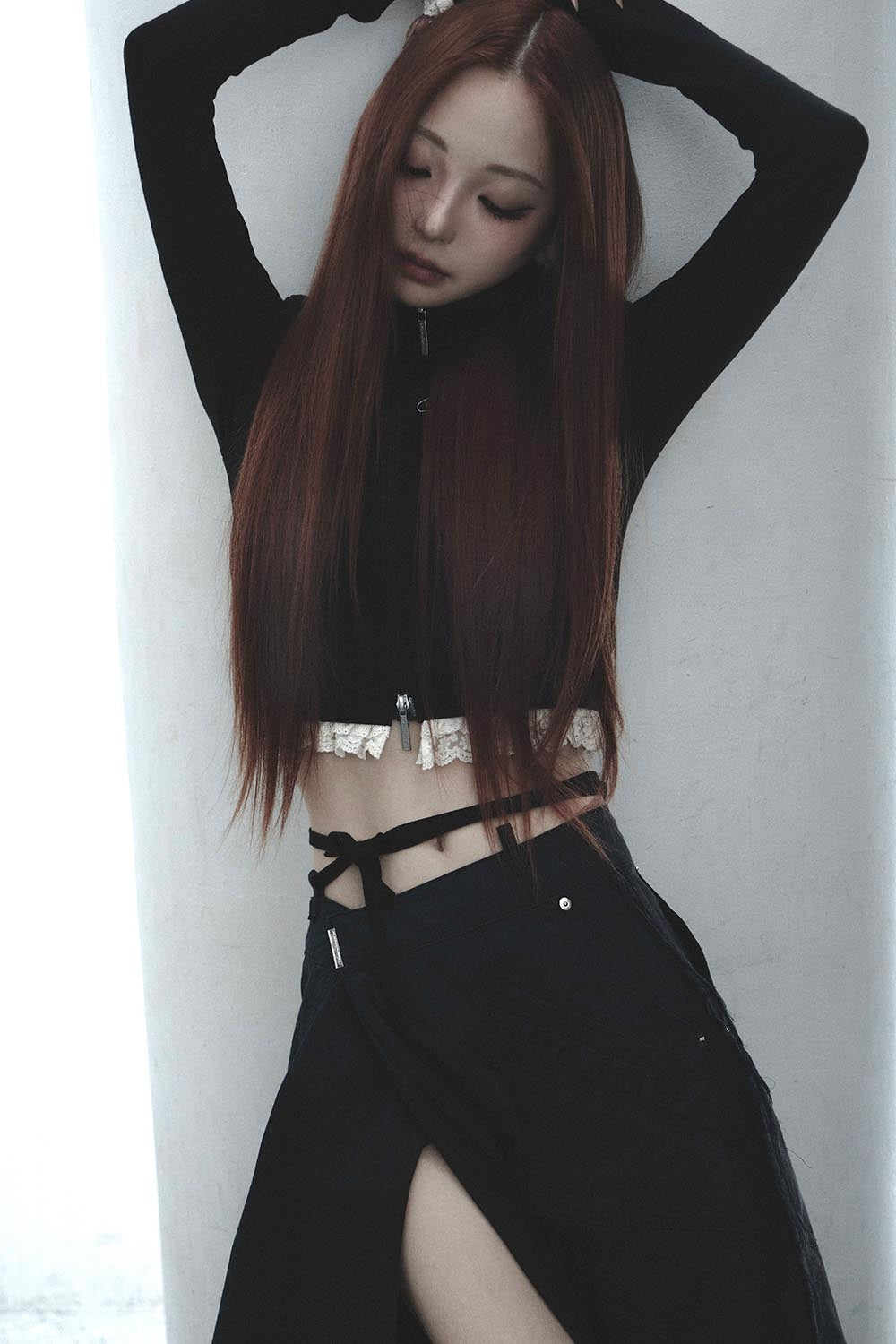 THEREDTHREAD / ザレッドスレッド】S track jersey jacket lace