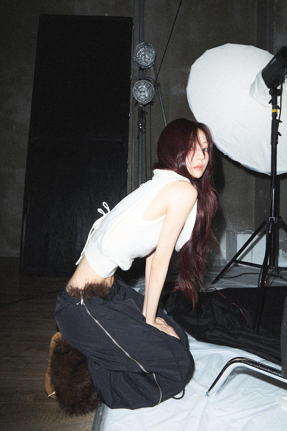 S backless knit tops