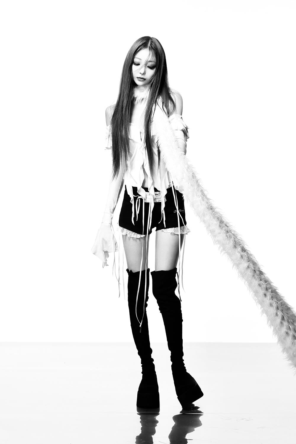 S jersey shorts lace