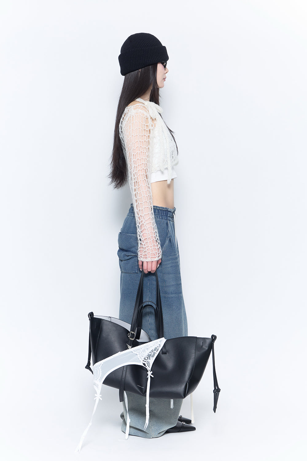 zip contour sweat pants