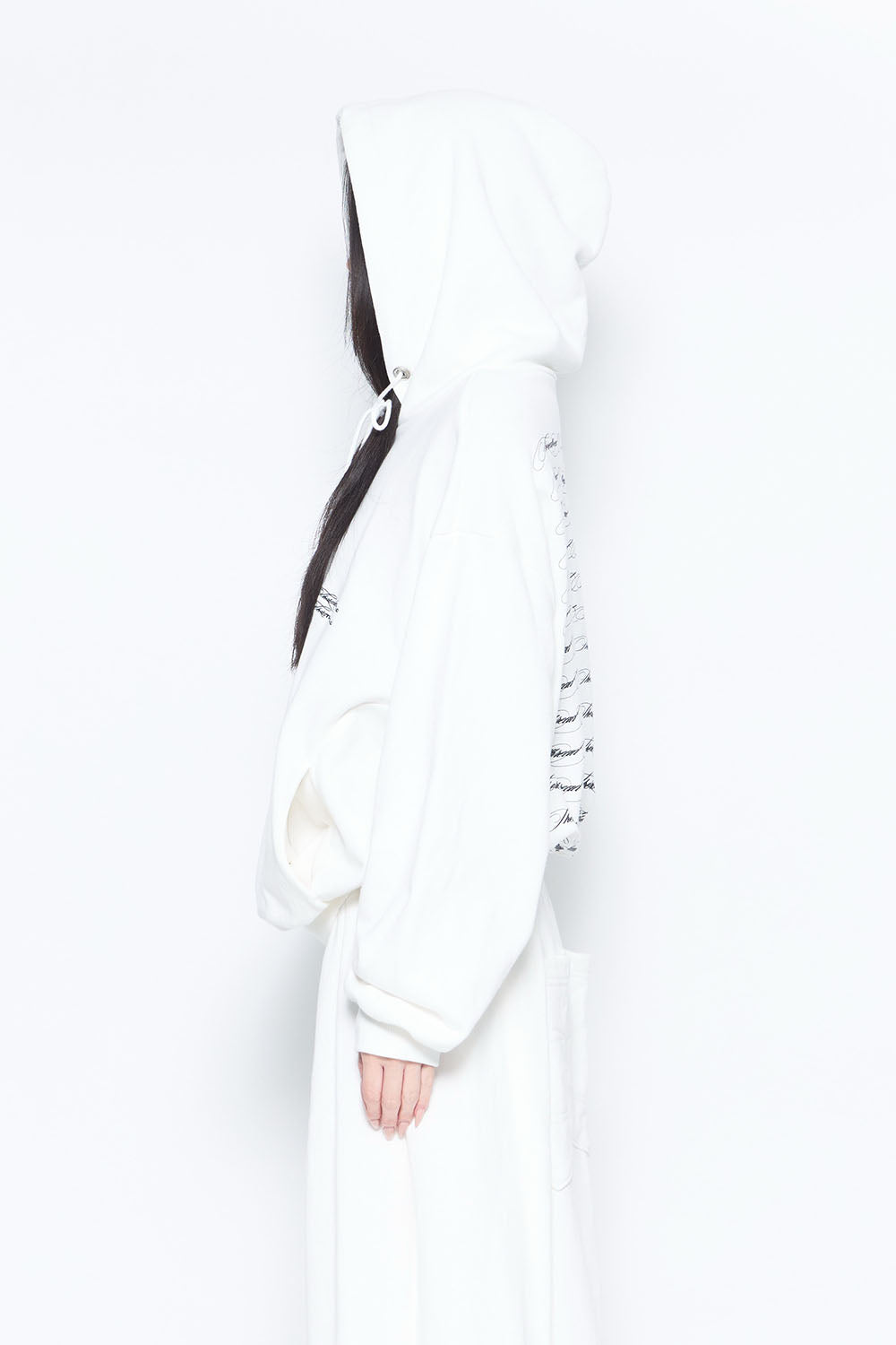 S logo pullover hoodie