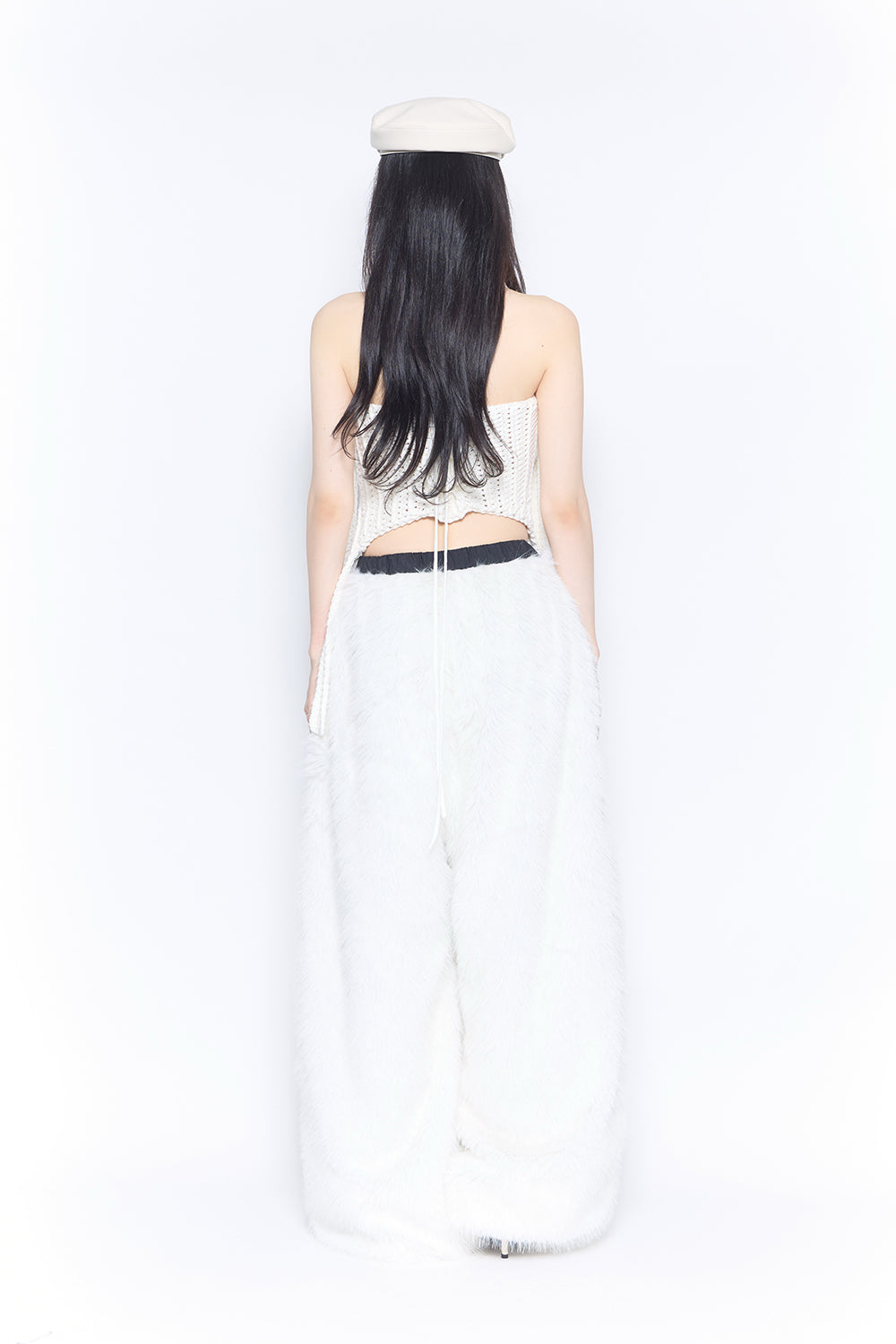 flip fur pants