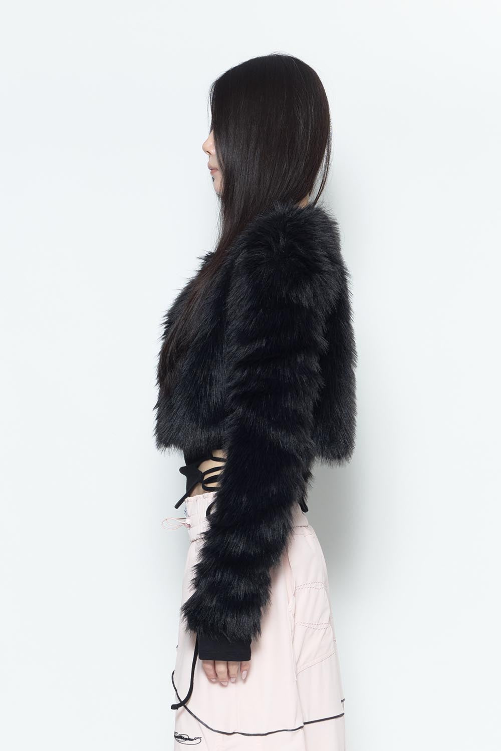 THEREDTHREAD / ザレッドスレッド】S fur jacket short