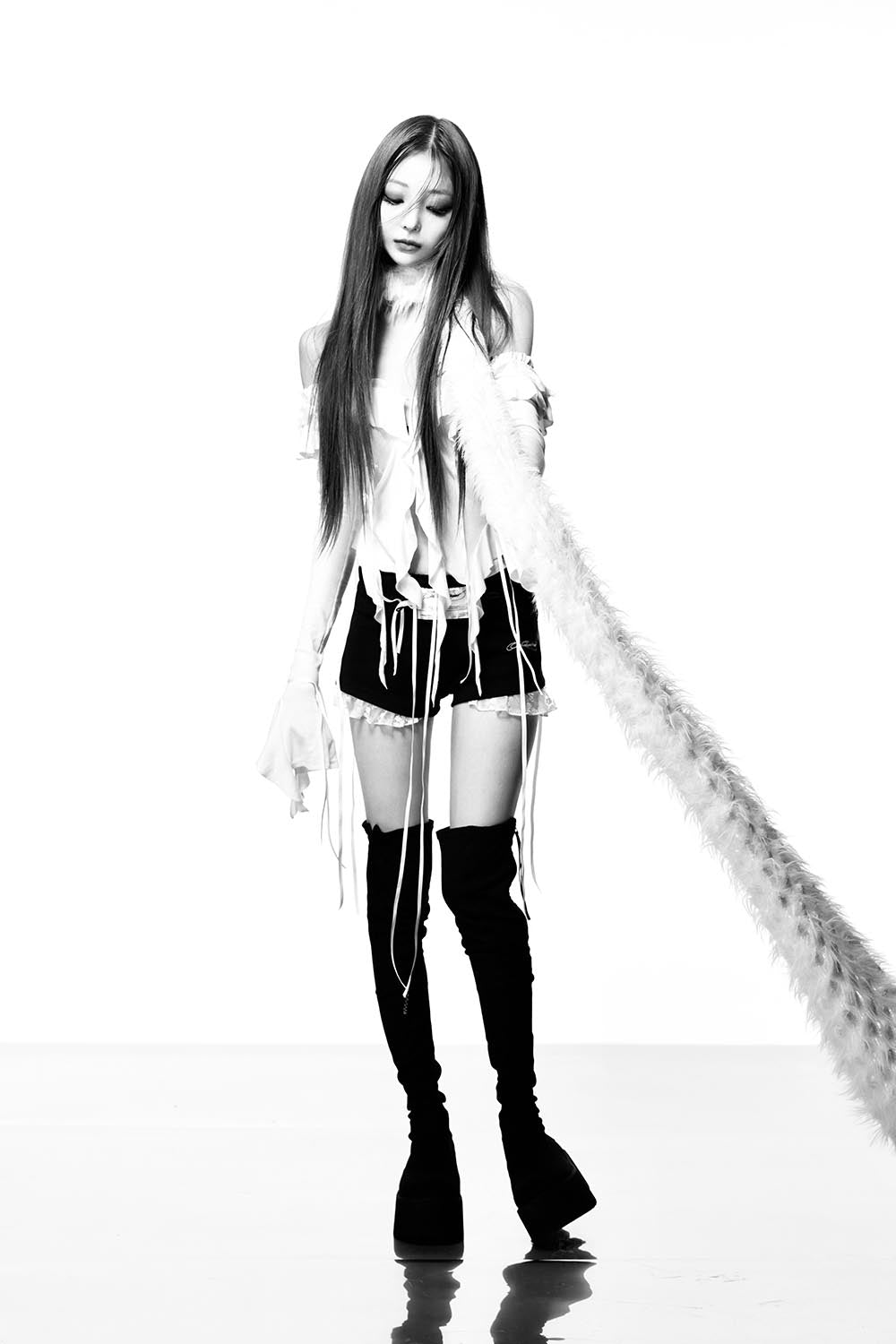 THEREDTHREAD / ザレッドスレッド】S open morph boots heart