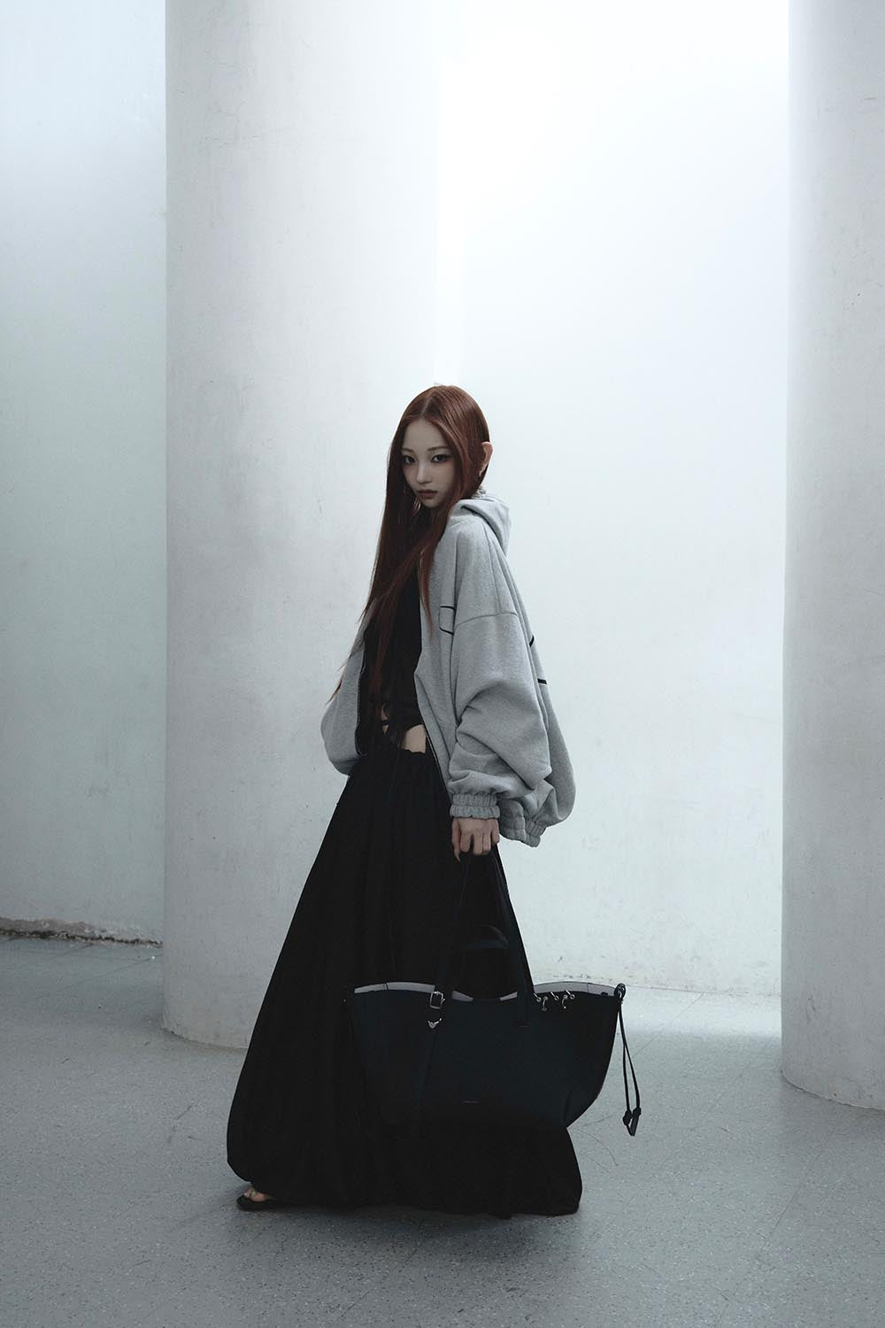 S flip nylon jacket