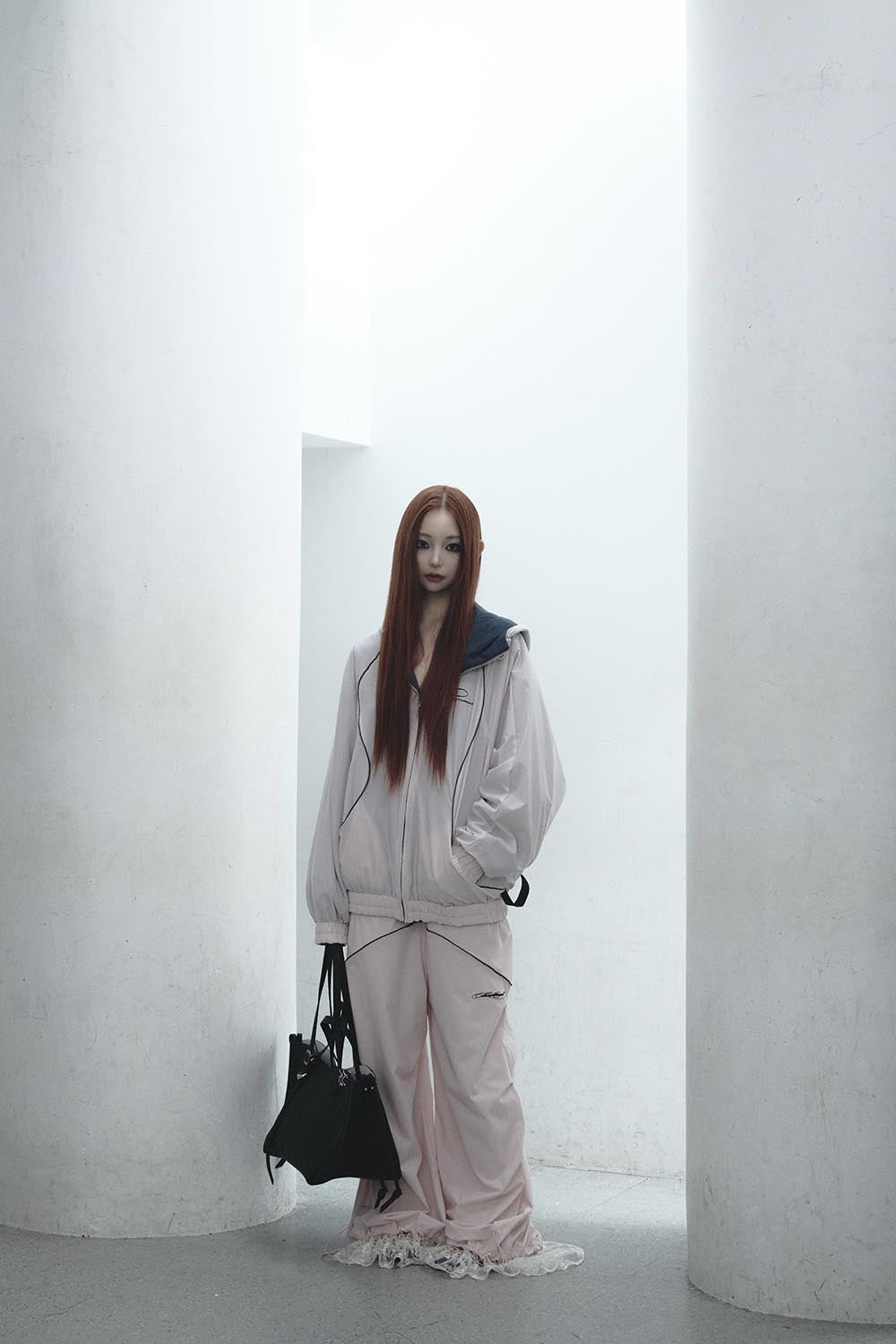 S flip nylon jacket