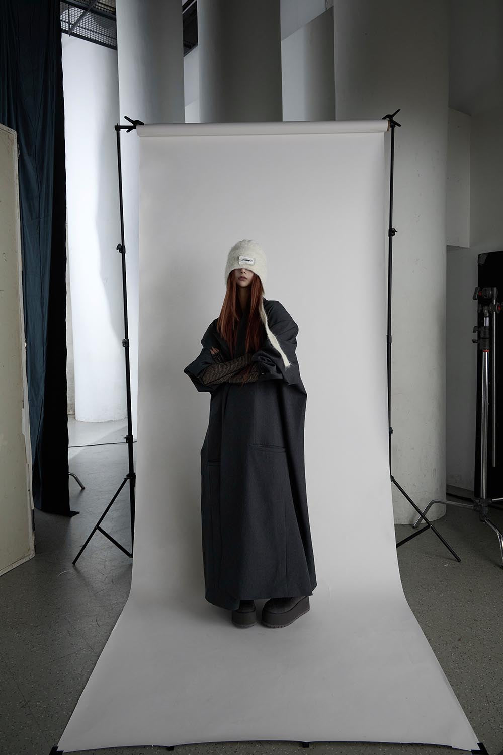 S maxi tailored coat