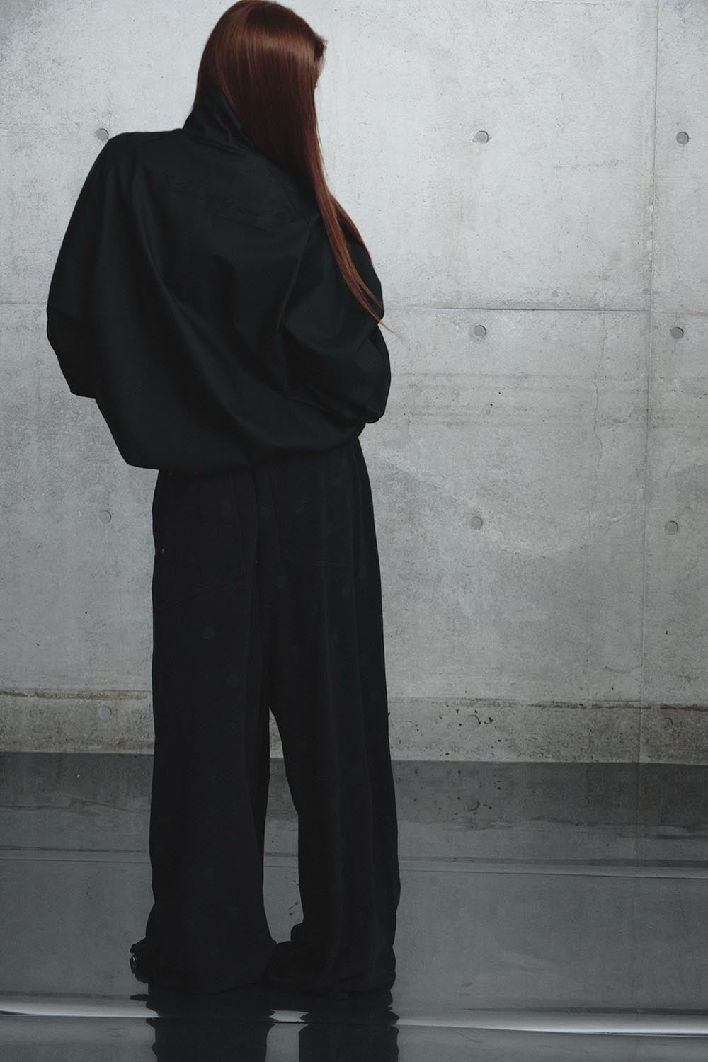 S overfit stitch jacket