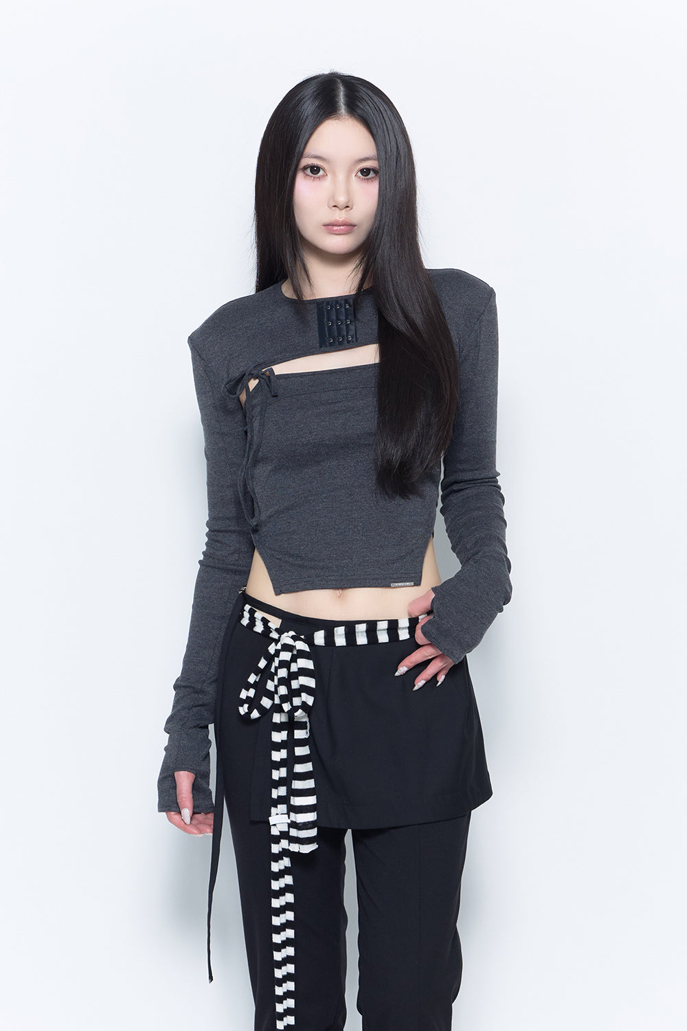 THEREDTHREAD / ザレッドスレッド】layer ensemble ribbon