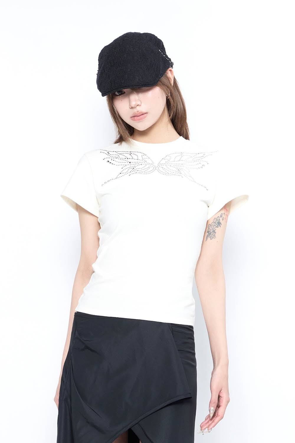 S motif T-shirt