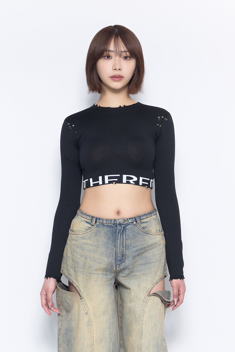 S damage tops half logo