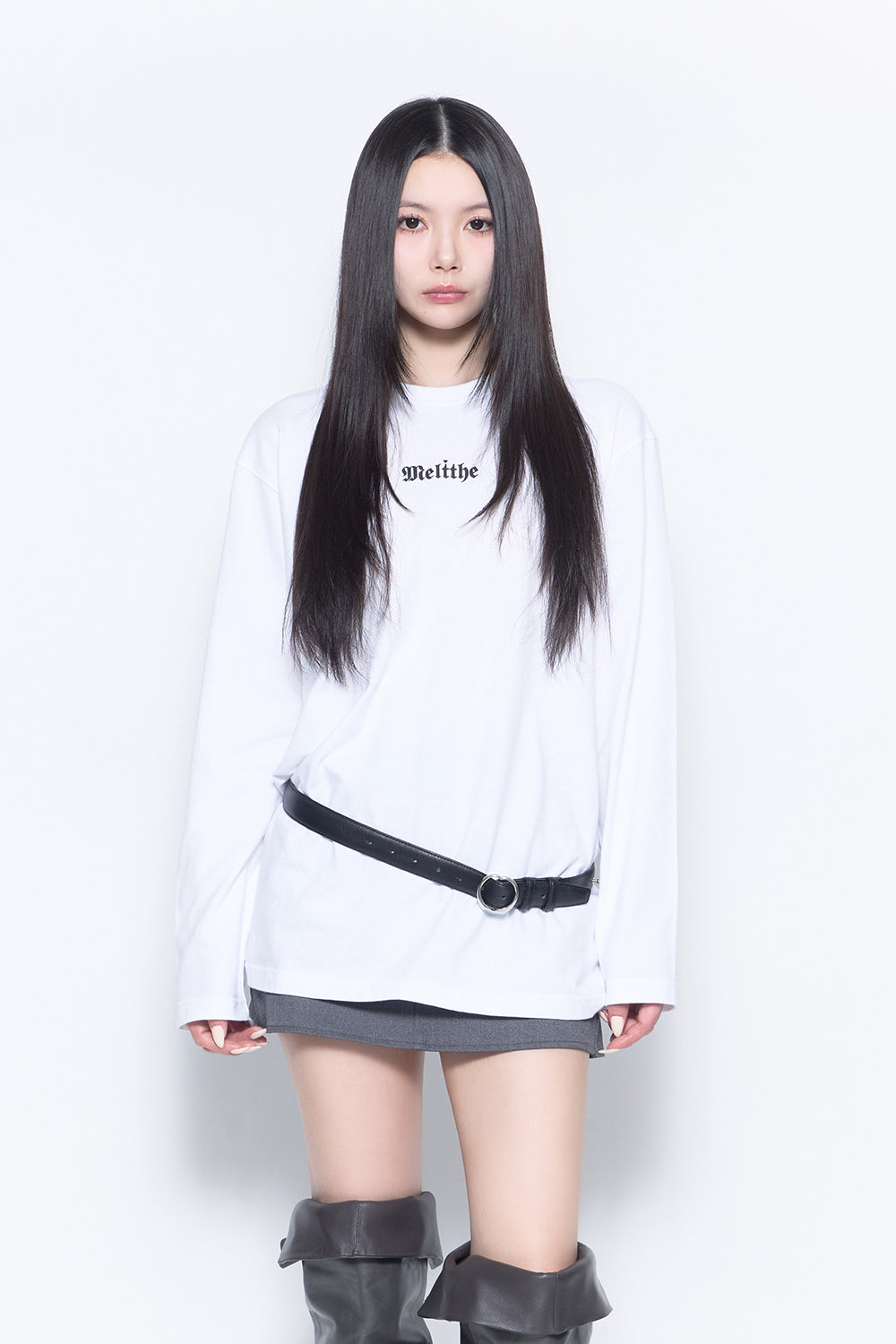 トップス Theredthread gothic long T-shirt THEREDTHREAD / ザレッドスレッド】gothic long T-shirt