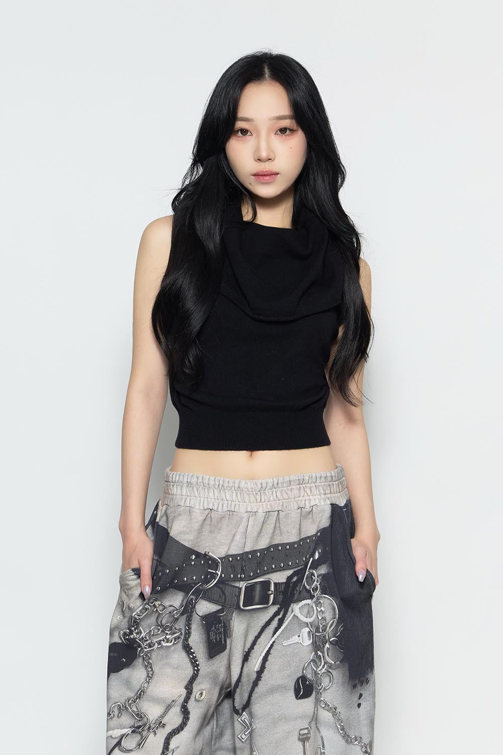 S backless knit tops