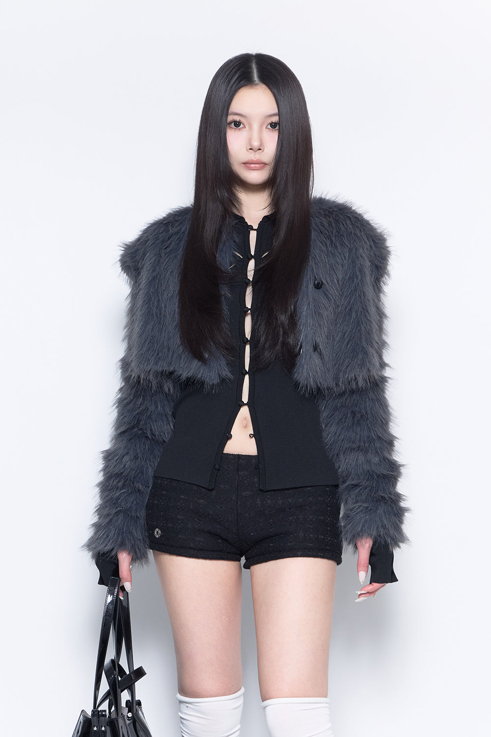 ジャケット・アウター theredthread S flip fur pants brbk ジャケット・アウター THEREDTHREAD S flip fur pants vest