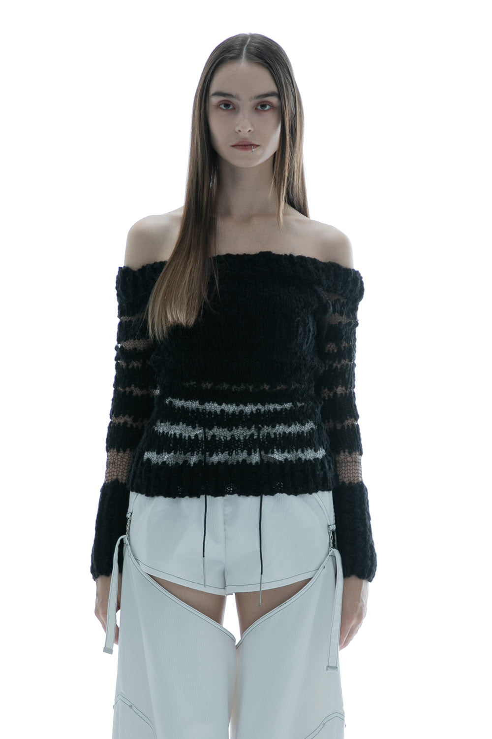 S millefeuille knit