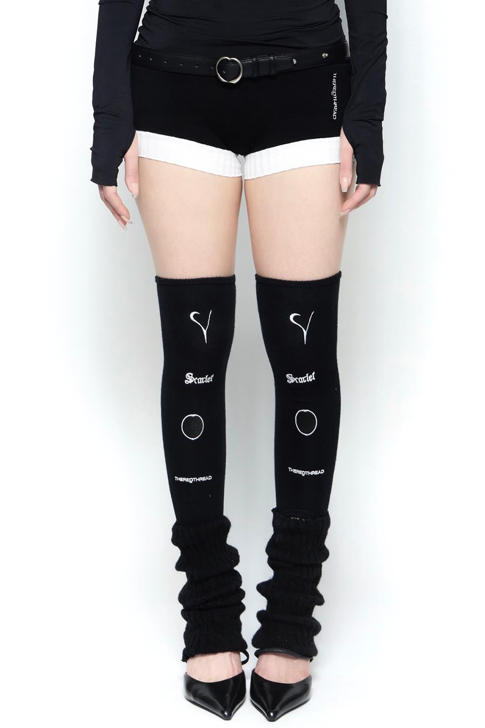 THEREDTHREAD / ザレッドスレッド】S ladder socks