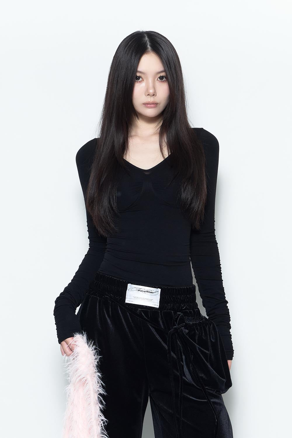 【⠀リリ様 】S ruched sculpt body lace THEREDTHREAD / ザレッドスレッド】S ruched sculpt body