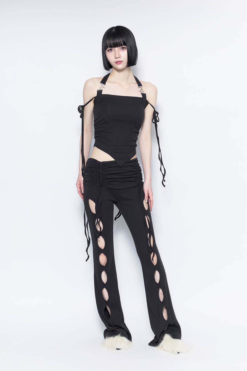 パンツ theredthread S cutting pants THEREDTHREAD / ザレッドスレッド】S cutting fit pants