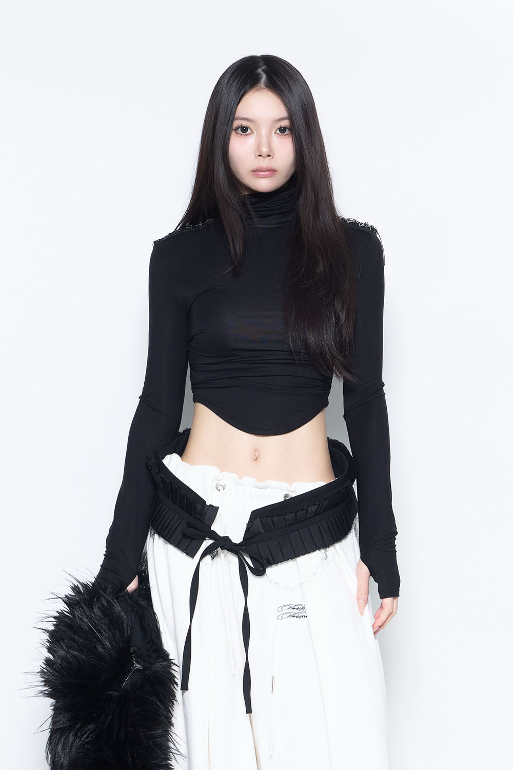 トップス theredthread S slouchy strap tops THEREDTHREAD / ザレッドスレッド】S slouchy strap tops